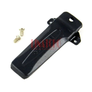 Walkie talkie pequeño clip de cinturón de plástico negro TK-2207G TK-3207G TK-3118 - Imagen 1 de 10