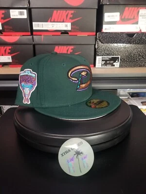 Exclusive New Era 59FIFTY Arizona Diamondbacks Fitted Hat 7 5/8 - Image 1 of 4