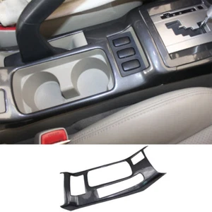 Style Carbon Fiber Shifter Hand Brake Frame Trim For Mitsubishi Lancer EVO 07-17 - Picture 1 of 7