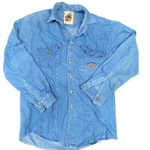 Red Wing Chief Vintage Denim Long Sleeve Button Up Shirt Men's Size S - Picture 1 of 12