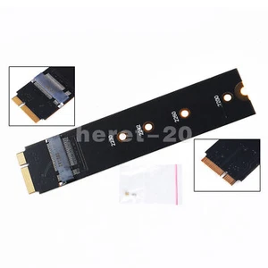 M.2 NGFF SATA SSD Adapter Card 7+17PIN For Apple 2012 MacBook Air A1465 A1466 - Picture 1 of 14