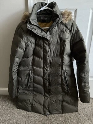 Chaqueta acolchada Kenneth Cole Reaction Parka con capucha piel sintética grande Foto 1 de 4