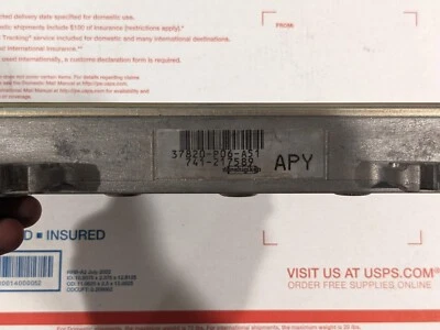 Honda Civic & Del Sol 1992-1995 ecu 37820-p06-a51 1,5 l A/T ECM módulo informático Foto 1 de 4