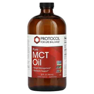 2 X Protocol for Life Balance, Pure MCT Oil, 32 fl oz (946 ml) - Picture 1 of 2