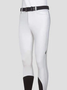 Grafton B-Move Knee Patch Breech - White - Mens - Picture 1 of 4