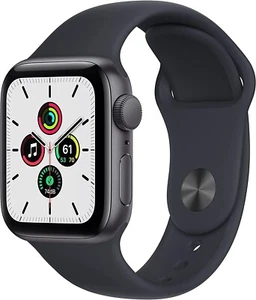 Apple Watch SE - GPS - 44mm - aluminium kosmiczna szarość - dobry stan - Zdjęcie 1 z 1
