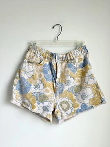 Pilcro Shorts | Pilcro Lara Ultra High-Rise Frayed Denim Shorts FLOWER Sz S - Picture 1 of 7