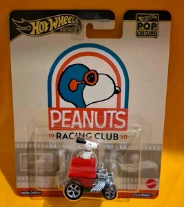 Hot Wheels Cultura Pop Gioco Film TV Snoopy Peanuts Rosso🔥M - Foto 1 di 5
