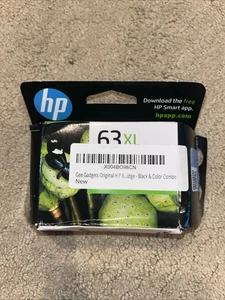 Oryginalny czarny wkład atramentowy HP 63XL Exp 3/2026 nowy - Zdjęcie 1 z 2