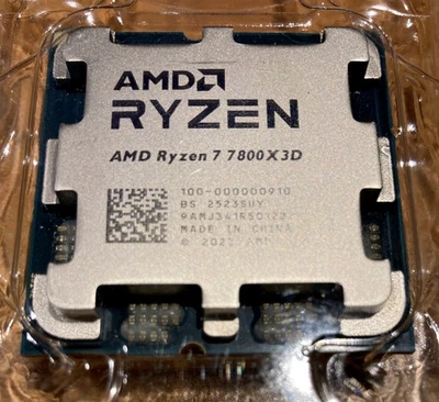 AMD Ryzen 7 7800X3D OEM Tray  Neuwertig  Unbenutzt  Rechnung 09/2025 Garantie - Bild 1 von 4