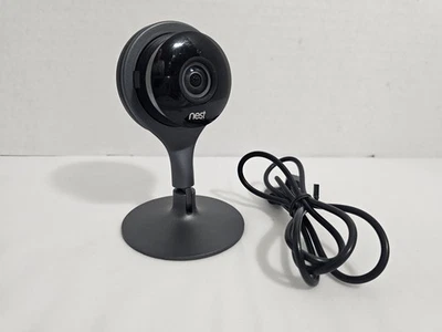 Google Nest Cam Indoor Security Wi-Fi Camera Model A0005 Black - Tested - Image 1 of 4