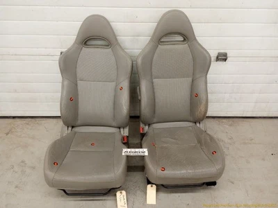 Acura RSX DC5 Pair Of Left & Right Front Manual Leather Seat Fits 2002-2006 02 - Image 1 of 4