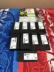HP 950XL/951XL 6 Schwarz, 2 Magenta & 1 Cyan Alle Ablaufdatum 2019 - Bild 1 von 2