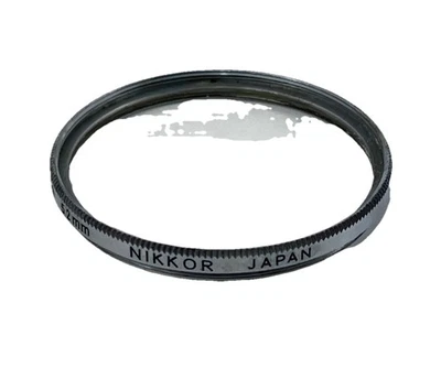 Vintage Nikon Nikkor 52mm L39 Chrome Ring Filter - Image 1 of 4