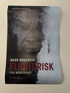 Mark Wahlberg Autograph Signed Fight Risk 20x30 Movie Poster Mel Gibson - Picture 1 of 2