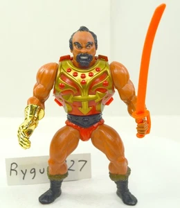 MOTU, Jitsu, Vintage, Masters of the Universe, figura, completa, He-Man, espada - Imagen 1 de 6