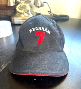 David Beckham #7 Manchester United Black Hat Cap Adjustable Futbol Soccer - Picture 1 of 4