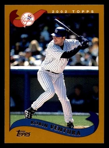2002 Topps Traded and Rookies #T25 Robin Ventura SP - New York Yankees  - Bild 1 von 4