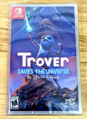 Trover Saves the Universe Nintendo Switch (Limited Run Games #90) Brand New - Image 1 of 4