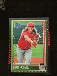 2025 Donruss Optic Baseball Rhett Lowder Black RC! Pwe No Tr - Bild 1 von 3