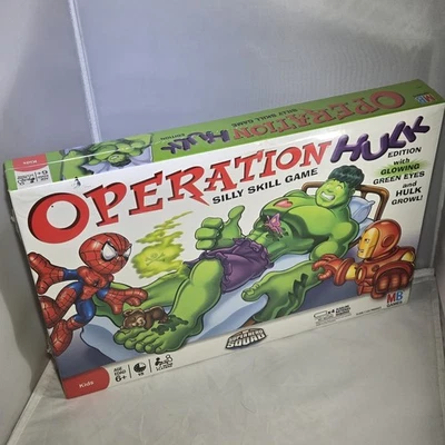 Hulk Operation Marvel Avengers 2008 juego Milton Bradley nuevo en caja sellado Foto 1 de 2