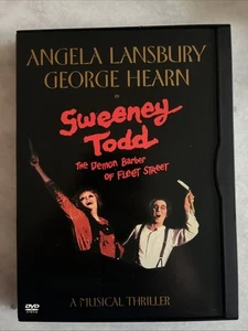 Sweeney Todd Broadway DVD, 1982 Stephen Sondheim, Angela Lansbury, Harold Prince - Imagen 1 de 3