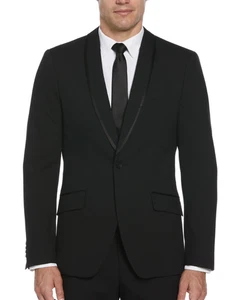 Giacca tuta smoking uomo Perry Ellis slim fit elasticizzata, stile # 4ISJ7703RT, TAGLIA 46 - Foto 1 di 15