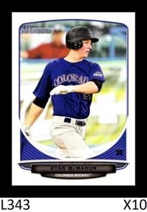 1-2013 BOWMAN DRAFT BASE PAPER RYAN McMAHON ROCKIES QTY - Picture 1 of 1