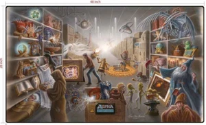 MTG - Alpha Investments Playmat - Antiquities by Sue Ellen Brown - Unplayed - Picture 1 of 1
