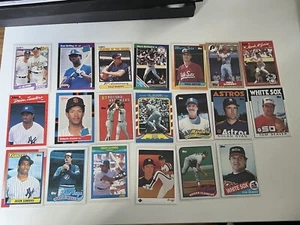 20 Card Lot of 80's Rookie Cards, Error card, all stars - Picture 1 of 1