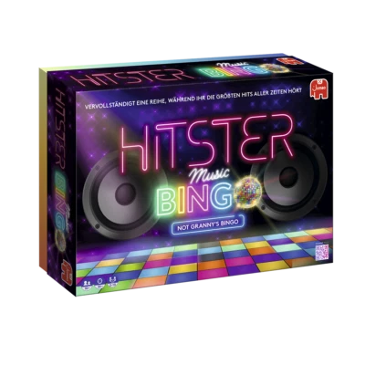 Jumbo Spiele 1110100383 Hitster - Bingo, Partyspiel