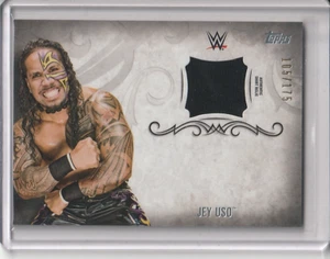 2016 Topps WWE Undisputed JEY USO Authentic Shirt Relic #105/175 - Picture 1 of 2