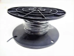 10 GAUGE WIRE BLACK 250' FT PRIMARY AWG STRANDED COPPER POWER REMOTE MTW - Picture 1 of 3