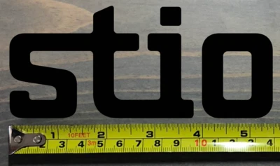 Stio Sticker Decal 5.5" Skis Jackson Hole Blizzard Black Crows Volkl Liberty