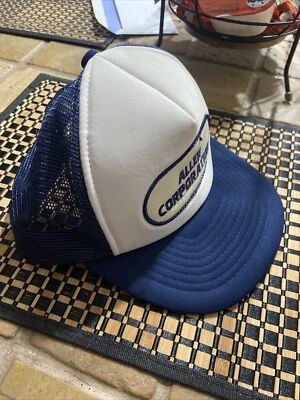 De colección ALLEN CORPORATION Gorra de Camionero Gorra Snapback Hipster Años 70 80 De Colección BUENA ESPUMA Foto 1 de 4