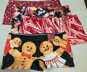 Junior Girls Christmas Boyshorts Panties Underwear - You Pick - Candy Canes NWT