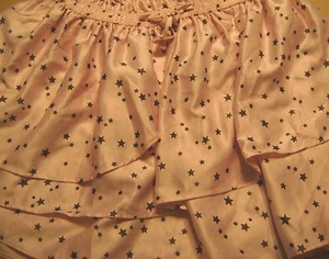 GIRLS GAP PINK STAR PRINT SKIRT-SIZE MEDIUM-8-ELASTIC WAIST-SHARP! - Picture 1 of 1