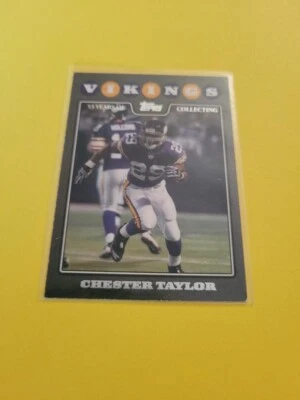 2008  CHESTER TAYLOR  / OWEN DANIELS  TOPPS BLACK  CARD LOT #d/53 (EX+/NMT-)  $$ Foto 1 de 2