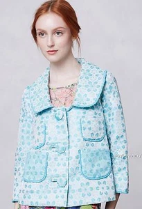 NUEVA Chaqueta Anthropologie Chantelle de Peter Som Talla 6 - Imagen 1 de 3