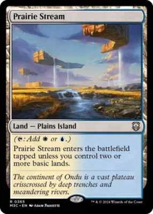 PRAIRIE STREAM X 4 N/M MODERNE HORIZONTE 3 KOMMANDANT MAGIE DIE VERSAMMLUNG - Bild 1 von 1