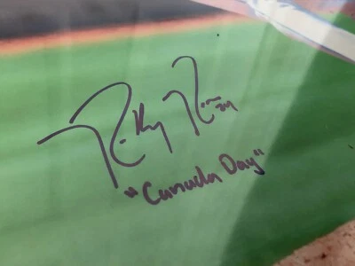 Foto firmada enorme 16x20 autógrafo de los Azulejos de Ricky Romero con autenticación WCA Foto 1 de 4