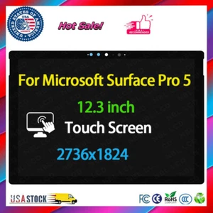 New for Microsoft Surface Pro 5 1796 1807 LCD LED Display Touch Screen Digitizer - Picture 1 of 5