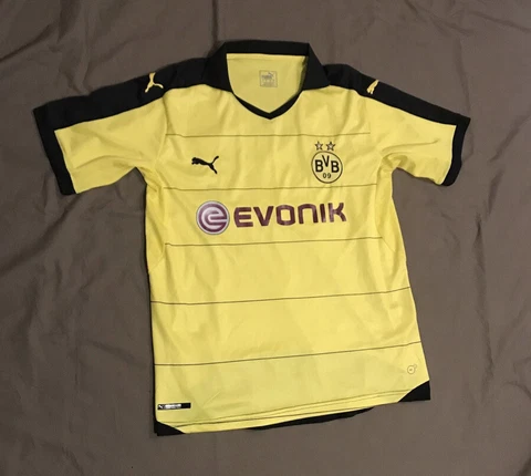 Borussia Dortmund Shirt 2015/16 # 69 Puma Men’s Size Large BVB Bundesliga Cover