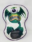 Halloween Decorative Pillow 17" x 12" Plant Monster One-Eyed Venus Fly Trap