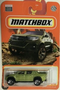 2022 Matchbox #40 2018 Toyota Hilux Pickup LIME RUSH (GREEN), $1 SHIP DEAL READ - Picture 1 of 4