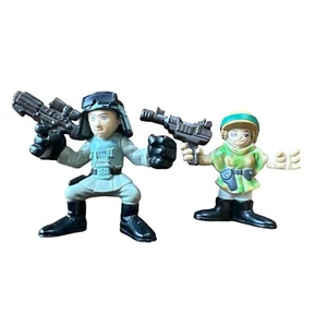 Star Wars Galactic Heroes At At & Princess Leia 2007 LFL Hasbro Action Figure - Picture 1 of 2