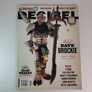 Decibel 2014 magazine Dave Brockie GWAR Memorial Issue #116 EXCELLENT CONDITION - Imagen 1 de 11