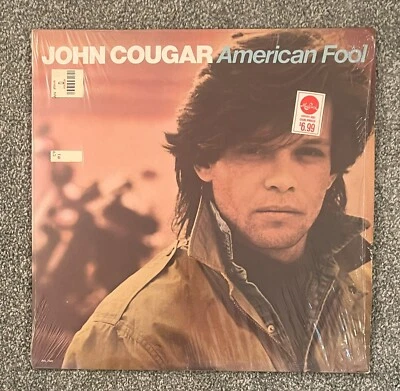 JOHN COUGAR American Fool (1982) Vinyl Record Album LP! In Shrink! Mellencamp Foto 1 de 4