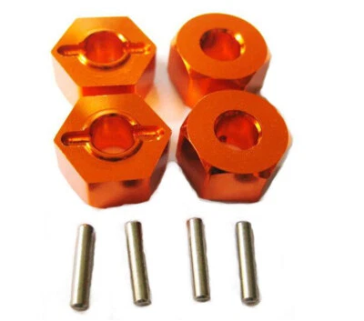 Aluminum Alloy metal Upgrade DIY parts Orange Fit For 1/10 HPI WR8_flux Rc Car - Image 1 of 4