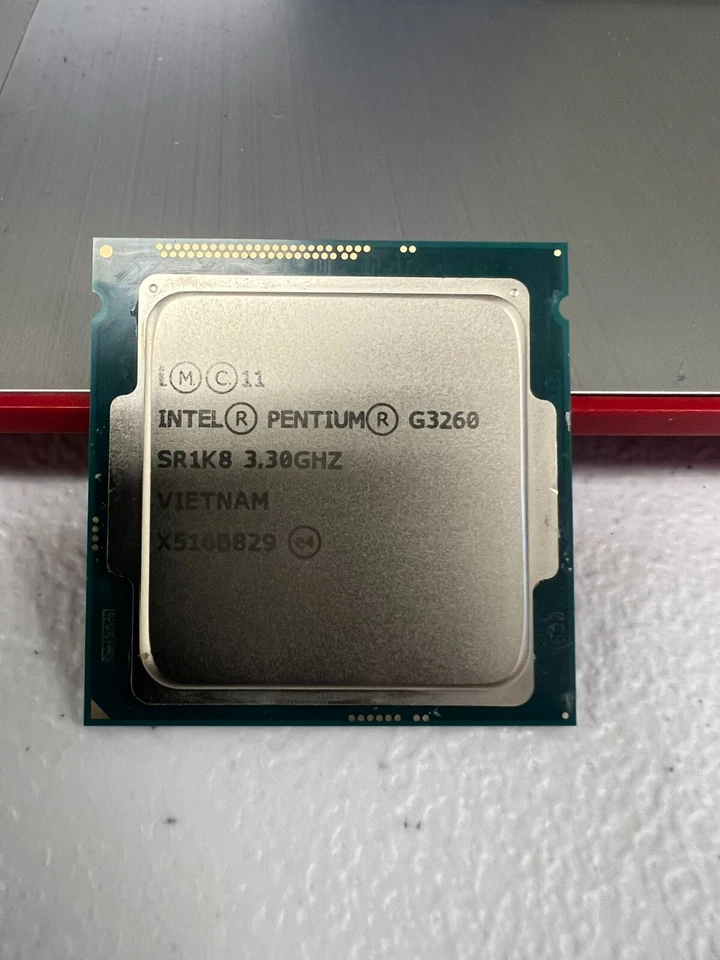 Intel Pentium G3260 3.3 GHz 5GT/s LGA 1155 Desktop CPU Processor SR1K8 - Image 1 of 1